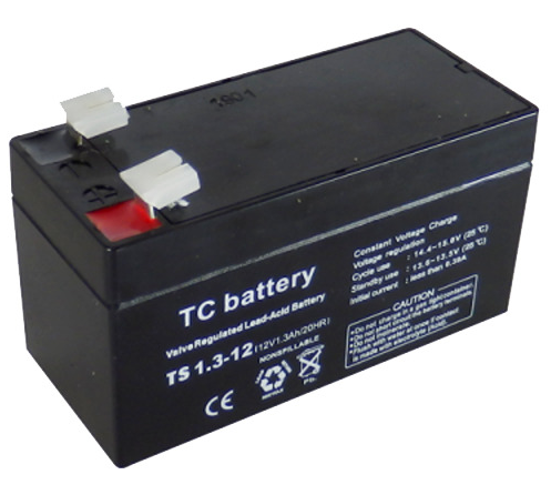 Batería emergencia 12V 1,2Ah FIX y FIX-T