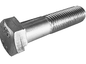 Tornillo hexagonal DIN 931 M6x50 Zincado