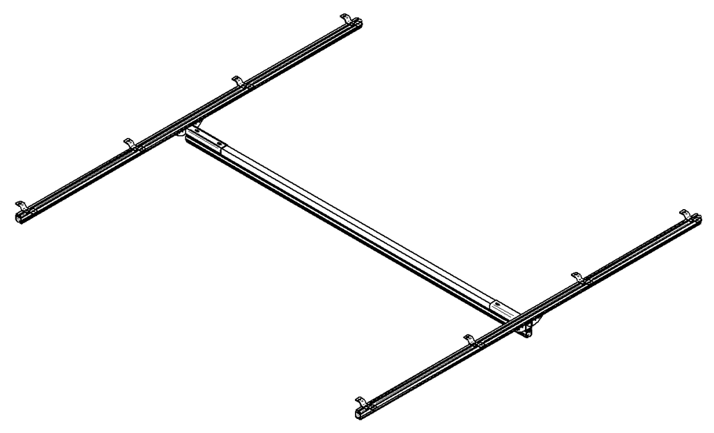 H 10x3xP40cm (railes)