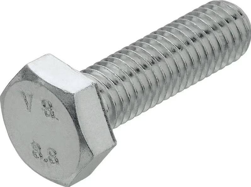 Tornillo hexagonal DIN 933 M10x120 8.8 Zincado