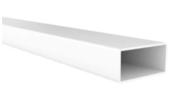 REFUERZO 100x50x5mm e=5mm RAL9016