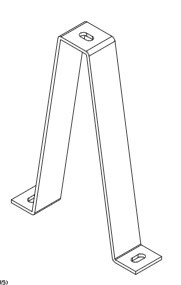 Fijación a forjado 325mm BRUTO