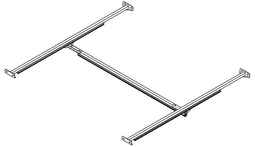 H 3x3x8h8/8cm (railes)