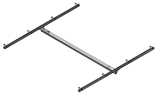 H 10x3xP40cm (railes)