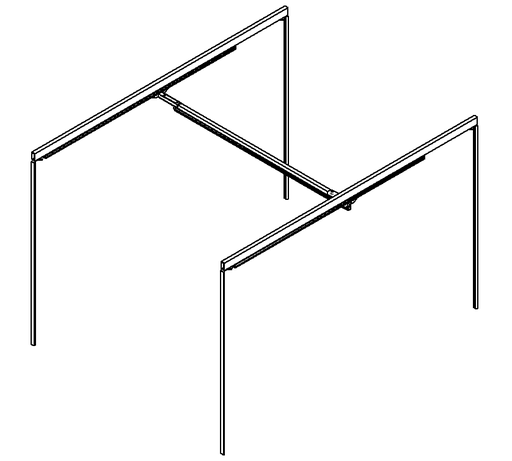 H 6x3x4postes (railes)
