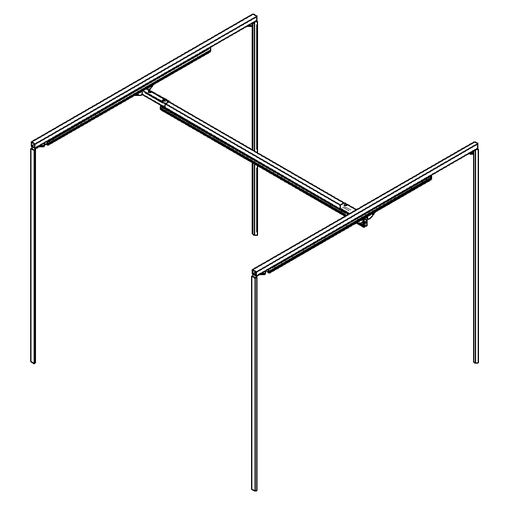 H 3x3x4postes (railes)