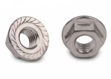 [60A355] Tuerca hexagonal brida DIN 6923 M10 Zincado